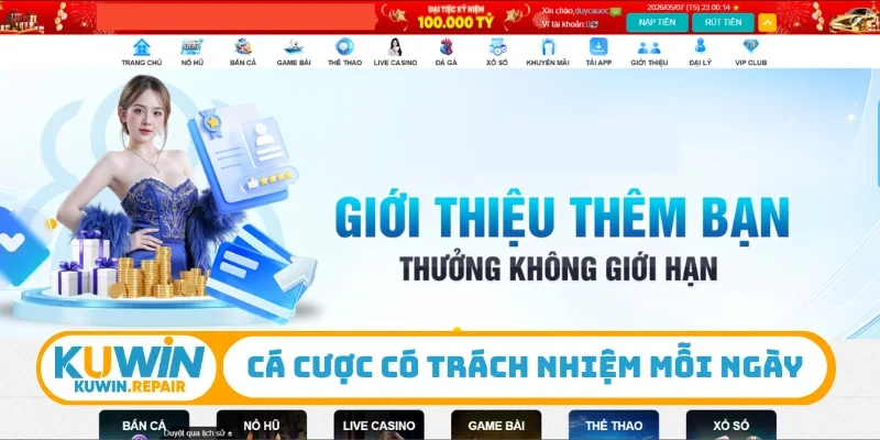 Cá cược có trách nhiệm mỗi ngày