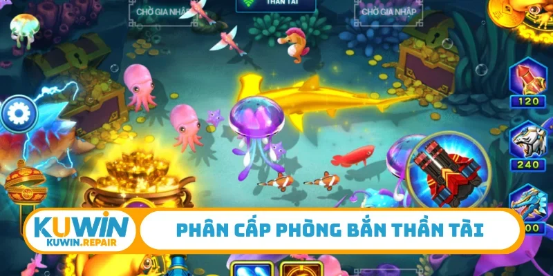 Phân cấp phòng bắn Thần Tài