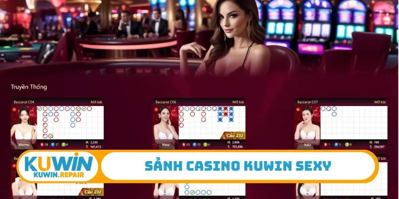 Sảnh casino Kuwin Sexy