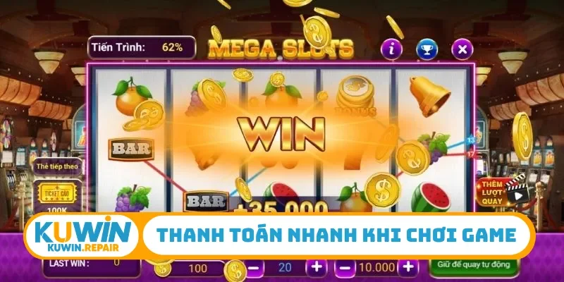 Thanh toán nhanh khi chơi game